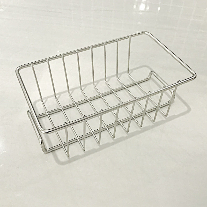 Adjustable Sink Drain Rack Sponge Storage