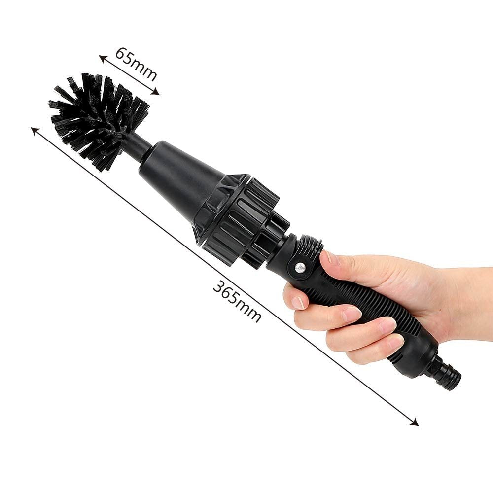 Water-driven Rotary Cleaning Brush Wash