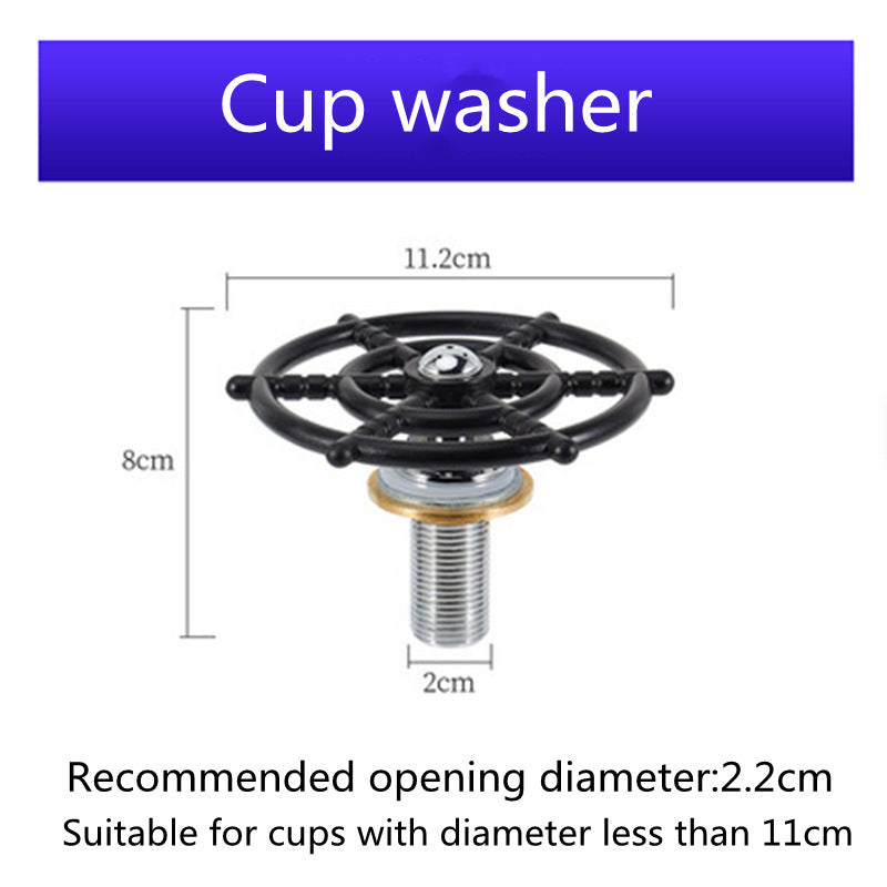 Stainless Steel High-pressure Push Cup Washer