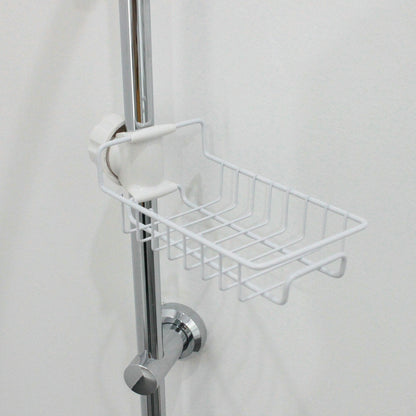 Adjustable Sink Drain Rack Sponge Storage