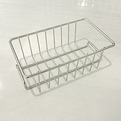 Adjustable Sink Drain Rack Sponge Storage